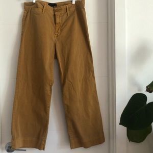 Sanctuary Tan Brown Wide Leg Cropped Pants Size 30